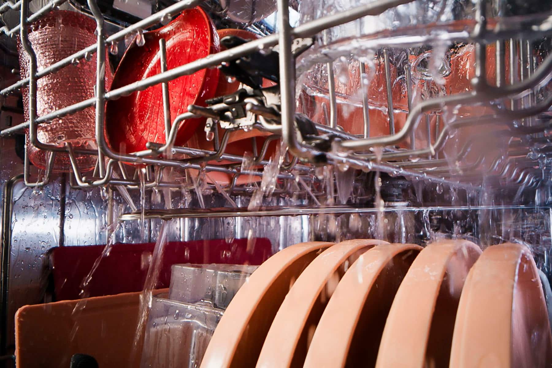 Alt View 17. KitchenAid - 24" Top Control Built-In Stainless Steel Tub Dishwasher with 3rd Rack, Ultra-Bright LED Lighting, 44dBA - Stainless steel.