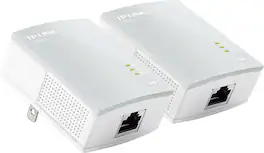 TP-Link - Powerline AV600 Nano Adapter Starter Kit - White