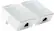 Front. TP-Link - Powerline AV600 Nano Adapter Starter Kit - White.