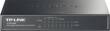 TP-LINK - 8-Port Gigabit Ethernet Switch with 4 Port PoE - Black/Gray - Larger Front