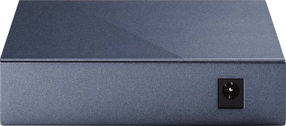 Alt View 12. TP-Link - 5-Port 10/100/1000 Mbps Gigabit Ethernet Metal Switch - Black.