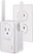 Angle Zoom. TP-Link - Wireless N300 Wi-Fi Range Extender with AC Passthrough - White.