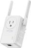 TP-Link - Wireless N300 Wi-Fi Range Extender with AC Passthrough - White-Front_Standard