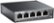 Angle Zoom. TP-Link - 5-Port 10/100/1000 Mbps Gigabit Smart Ethernet Metal Switch - Gray.