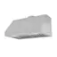Angle. Thor Kitchen - 36 Inch Convertible 600 CFM Pro Range Hood - Stainless Steel.