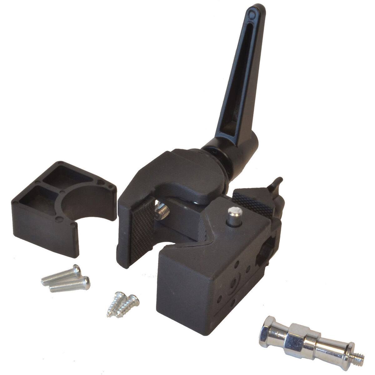 Alt View 3. Bescor - Bescor Grip-182K Gripper Gooseneck Bi-Color 2-Light Kit with 2x Light Stand.