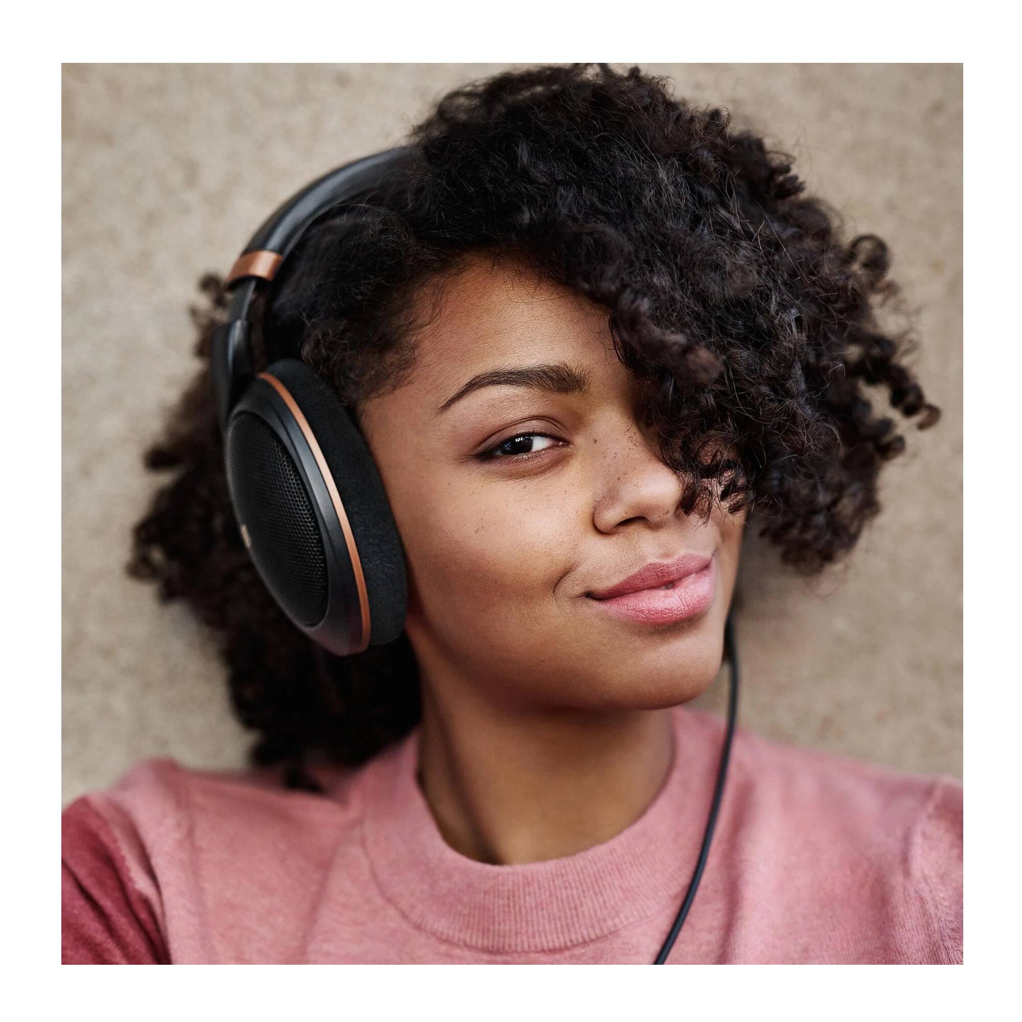 Back. Sennheiser - Sennheiser HD 505 Wired Over-Ear Open-Back Studio Headphones (Copper Edition).