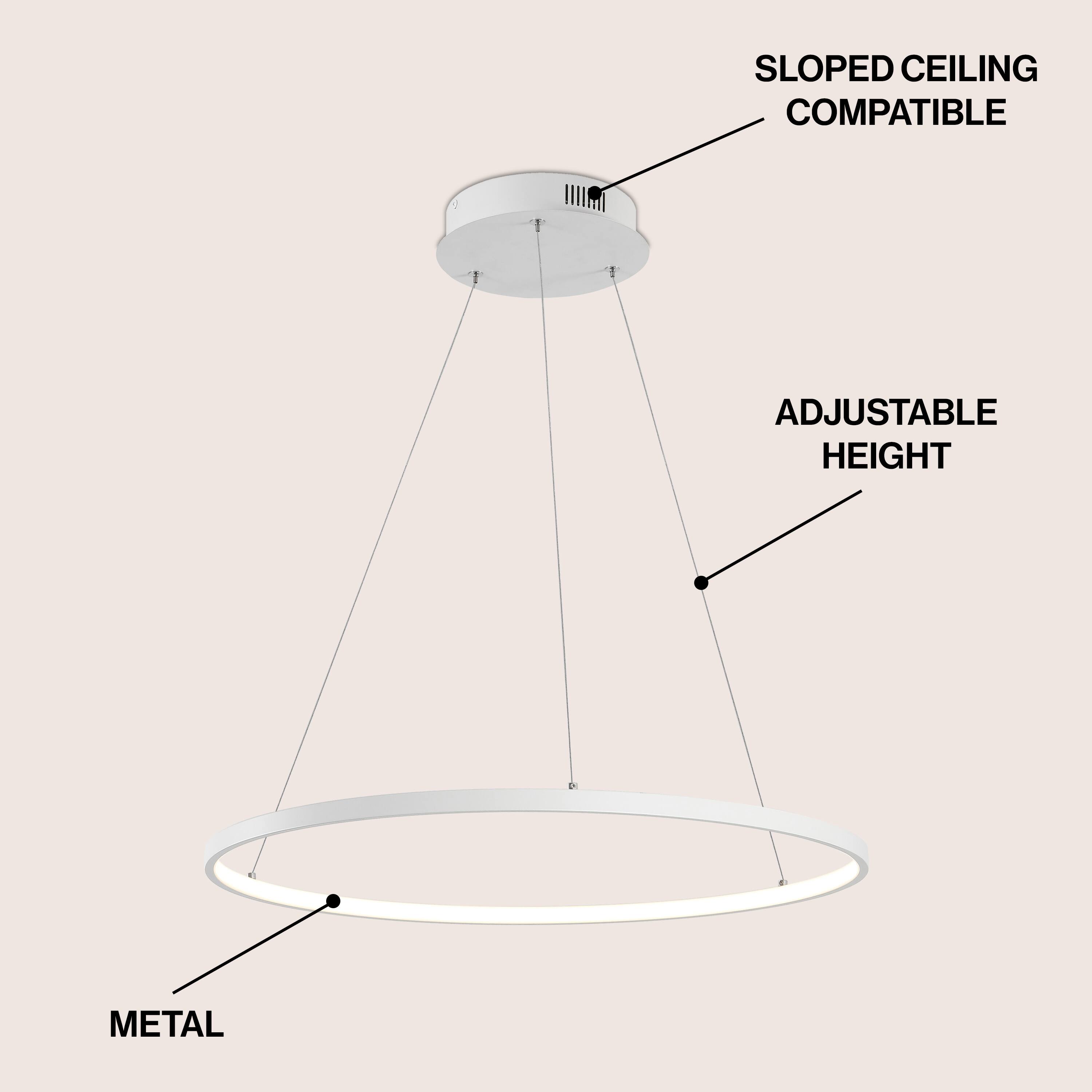 SLOPED CEILING COMPATIBLE  
ADJUSTABLE HEIGHT  
METAL