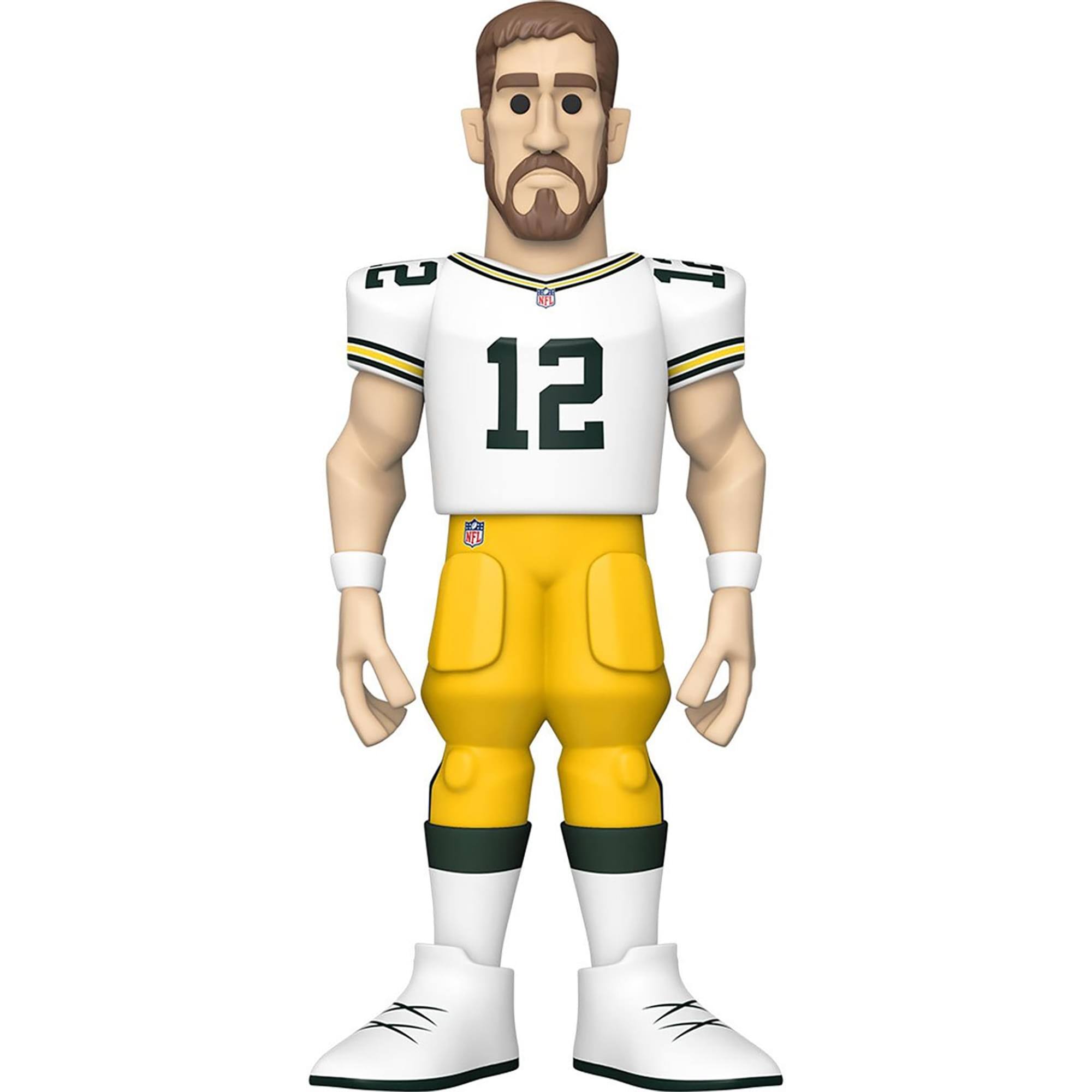 Green Bay Packers NFL Funko 12 Inch Vinyl Figure | Aaron Rodgers CHASE - Gold