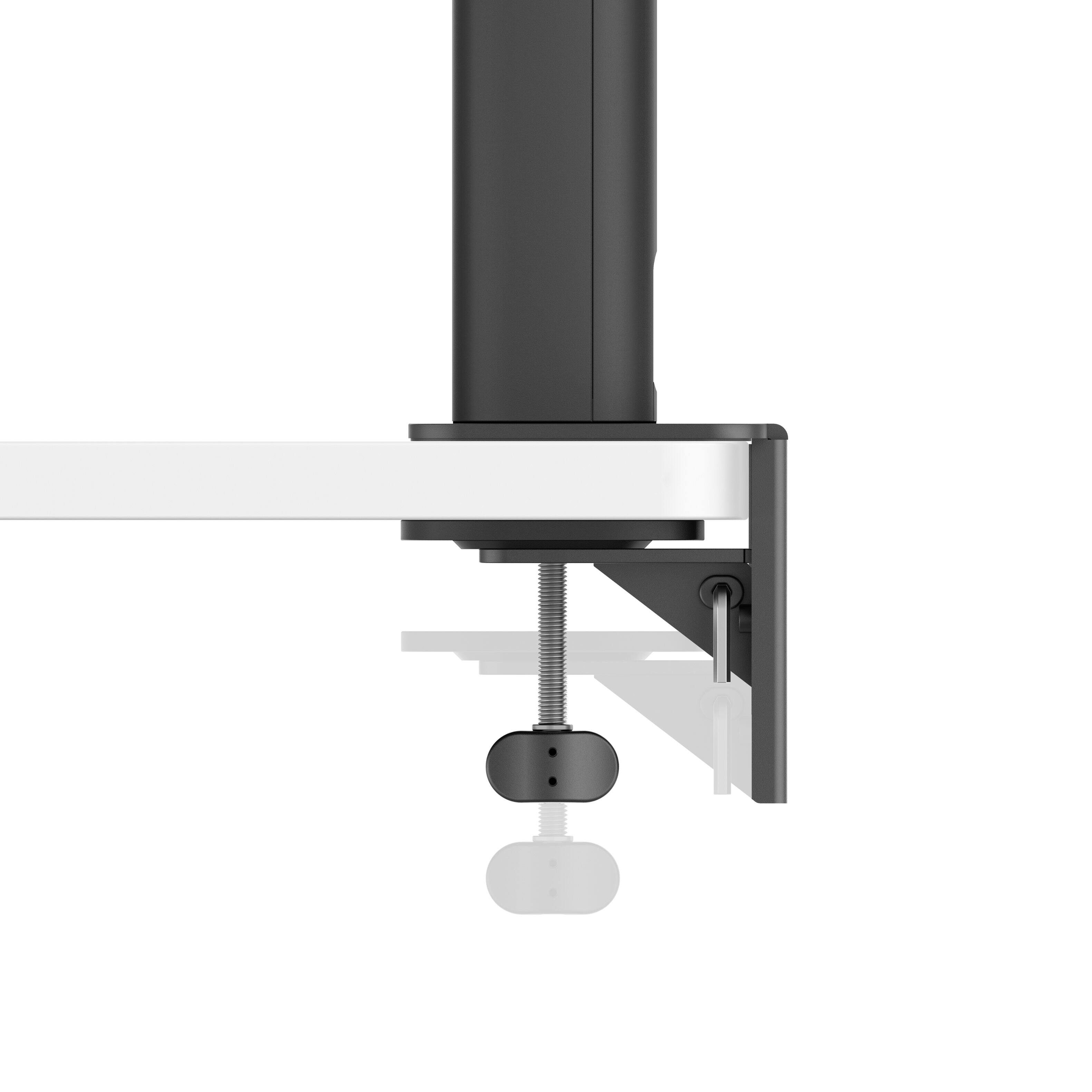 Alt View 14. BenQ - AQCOLOR PD3205UA Designer 31.5" IPS LED 4K UHD Monitor with HDR10 and Ergo Stand (HDMI/DP/USB-C 90W/USB Type B) - Gray.