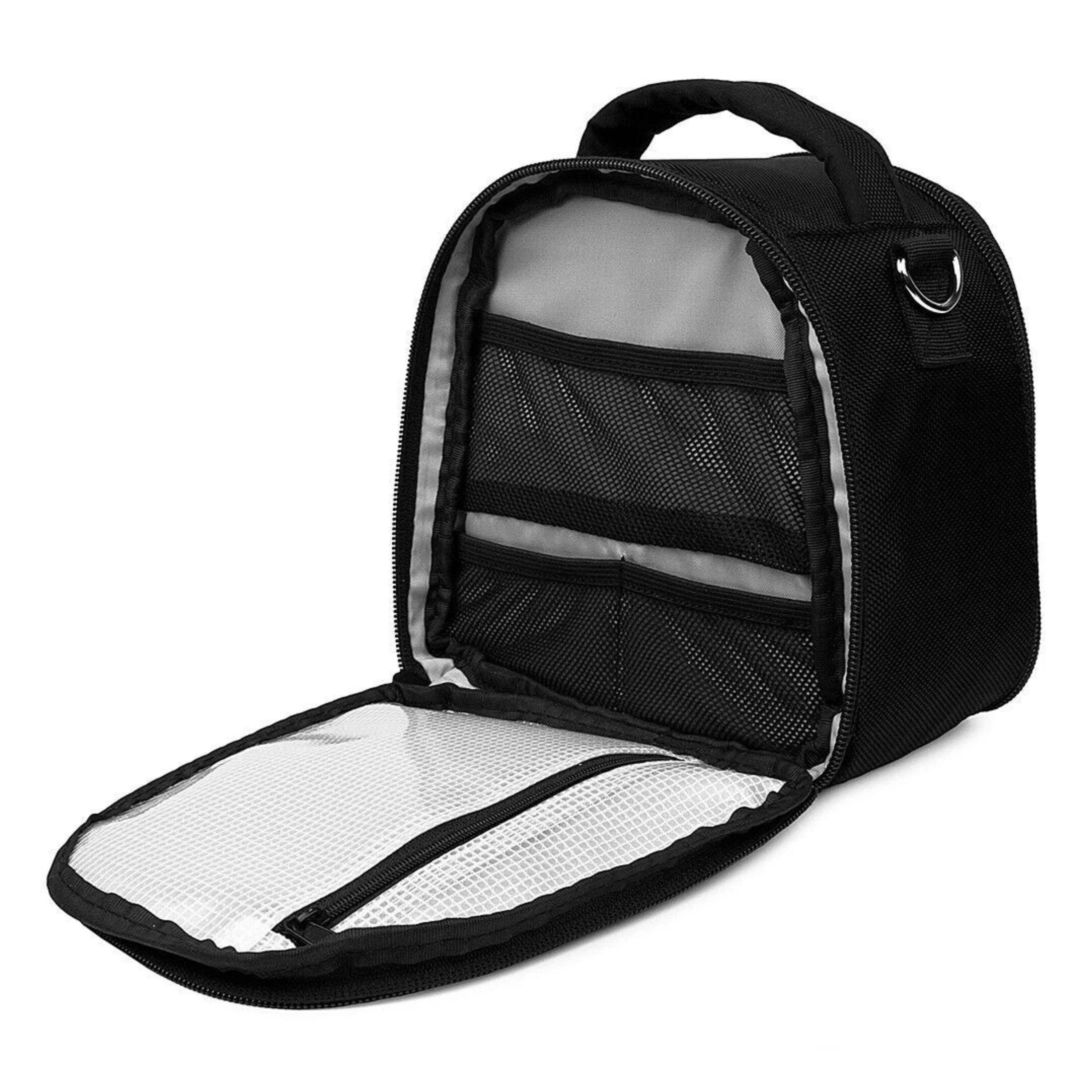 Alt View 1. Kitcheniva - Small DSLR Camera Shoulder Bag Case For Canon EOS Rebel Black - Black.
