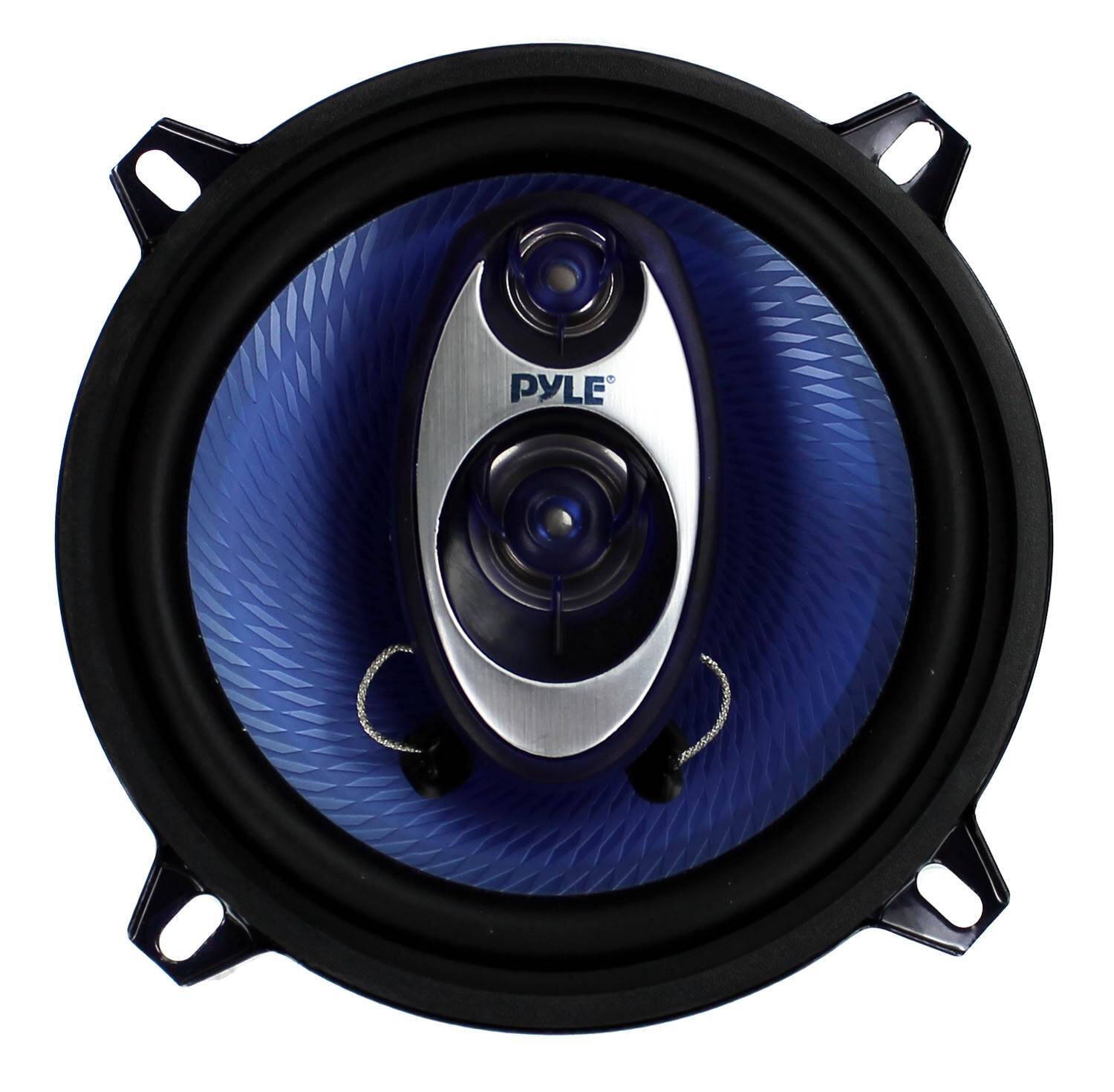 Alt View 2. Pyle - PYLE PL53BL 5.25" 400W 3-Way Car Audio Triaxial Speakers Stereo TWO PAIRS - Black.