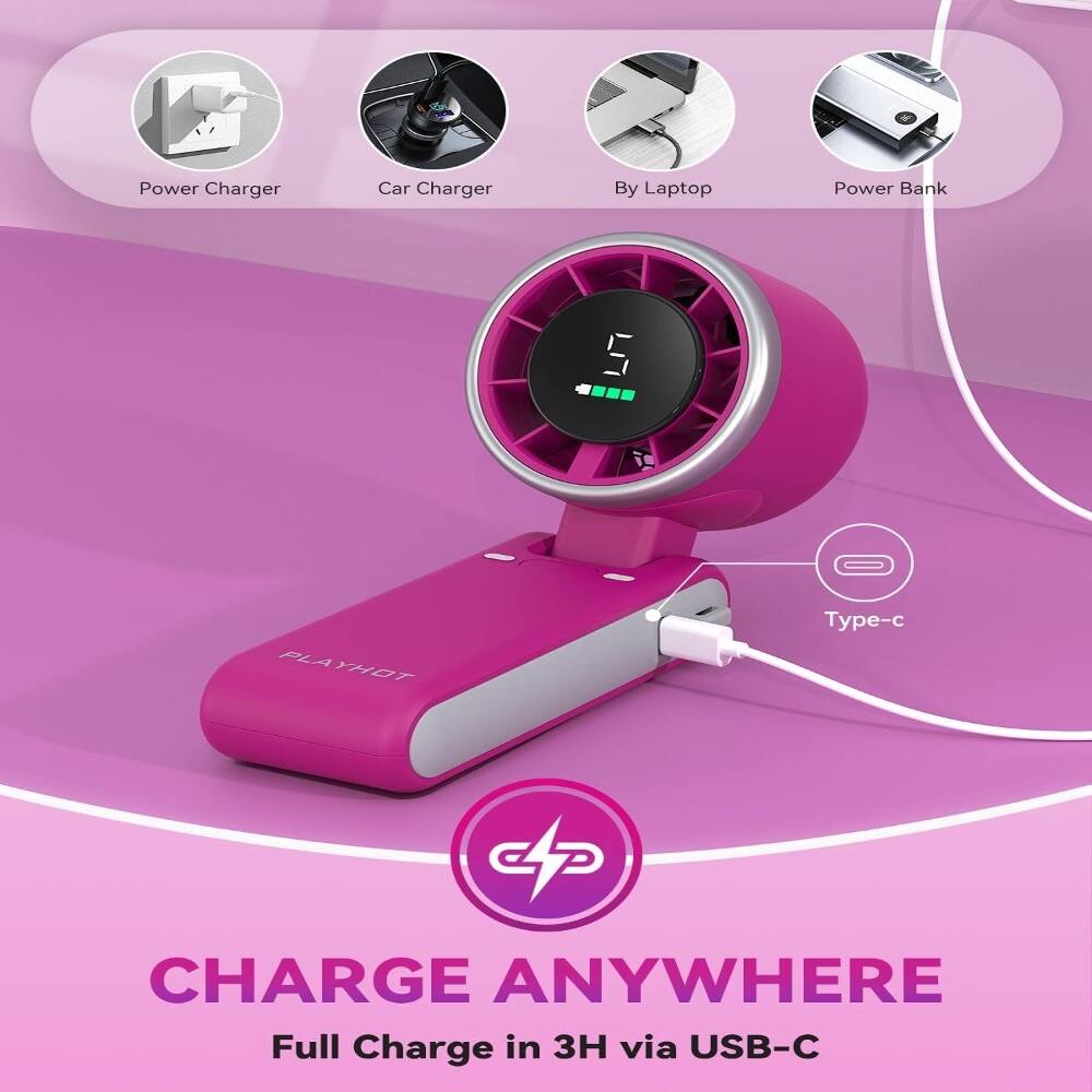 Power Charger Car Charger By Laptop Power Bank 5 PLAYHOT - dP R P CHARGE ANYWHERE Full Charge in 3H via USB-C