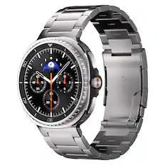 Front. Ultra Supply Co - Titanium Band for Galaxy Watch 9 / Watch 8 / Watch8 Classic - Gray.