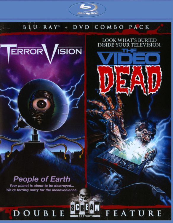 TerrorVision/The Video Dead [2 Discs] [DVD/Blu-ray] [Blu-ray/DVD]