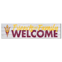 Jardine - Arizona State Sun Devils 10'' x 40'' Friends & Family Welcome Sign - Multicolor