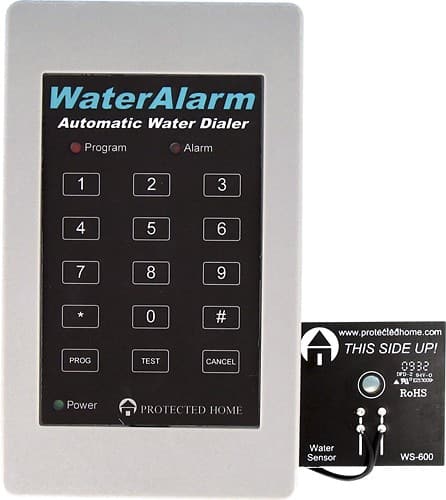 Front Standard. Protected Home - WaterAlarm Dialer Water Monitor.