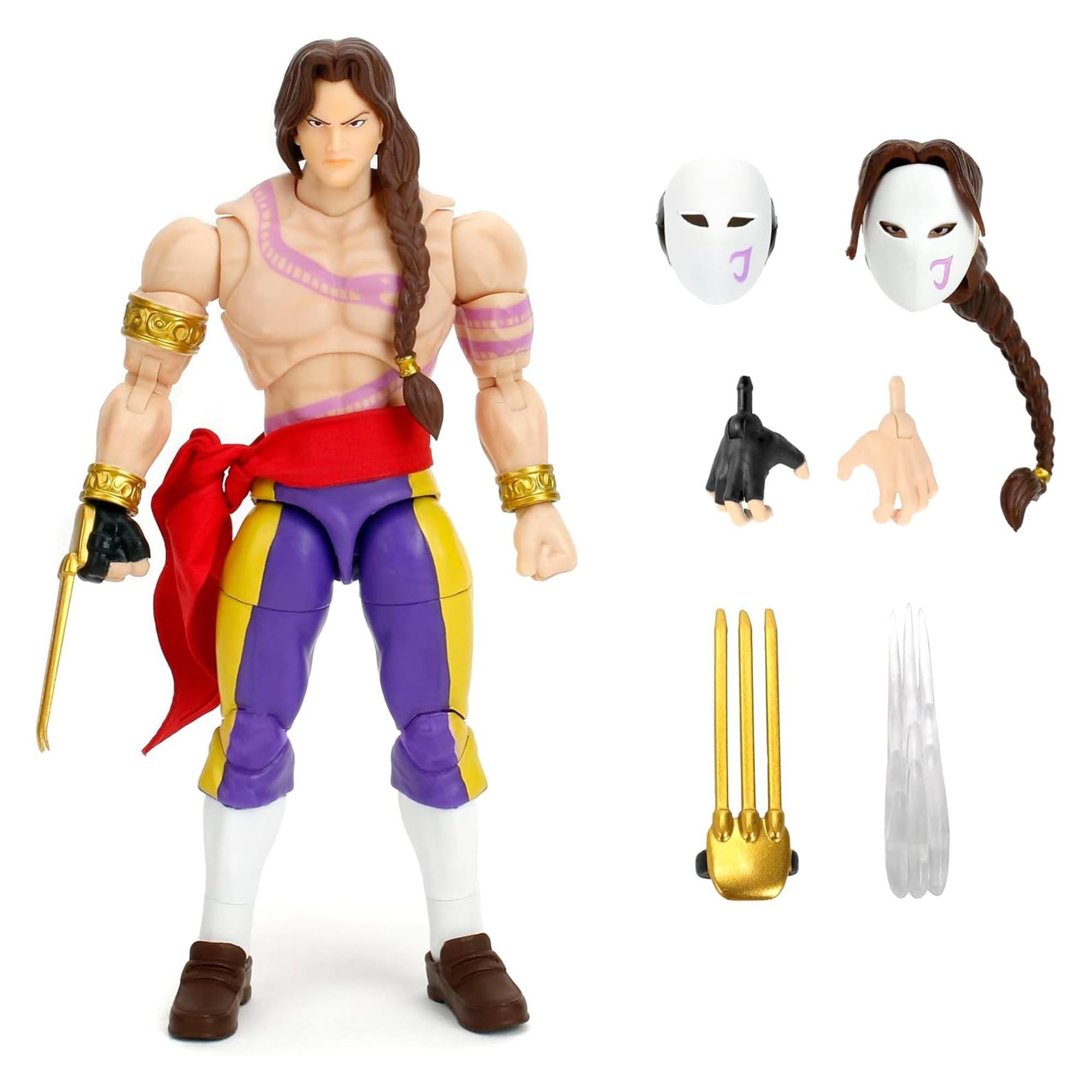 Jada Toys Street Fighter II Vega 1:12 Action Figure Collectibles