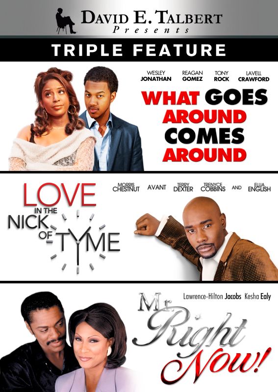 David E. Talbert: What Goes Around Comes Around/Love in the Nick of Tyme/Mr. Right Now [3 Discs] [DVD]