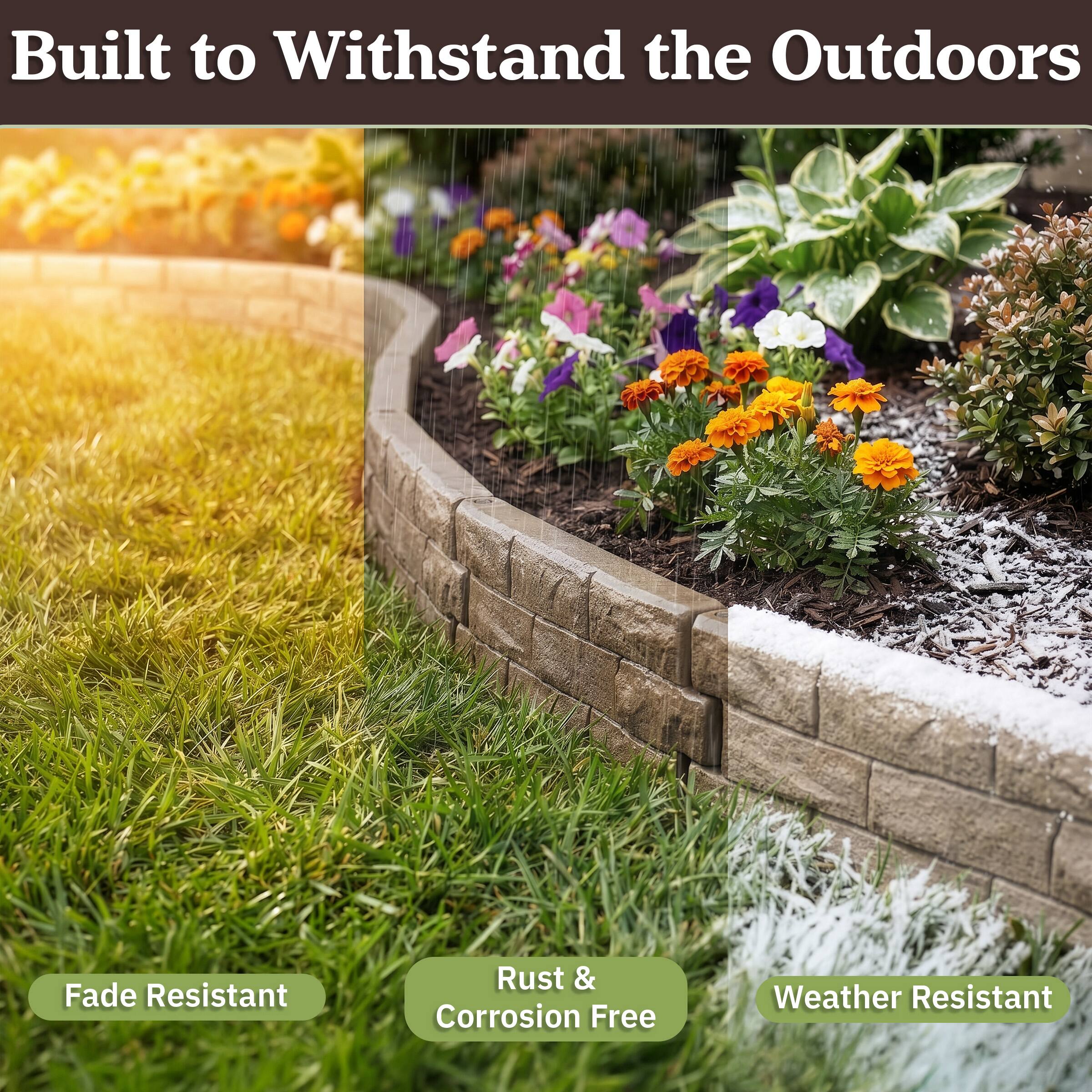 Built to Withstand the Outdoors

Fade Resistant

Rust & Corrosion Free

Weather Resistant