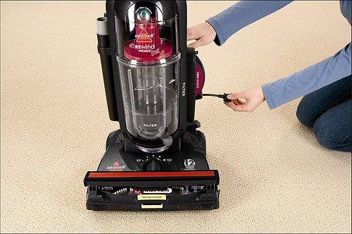 Best Buy: BISSELL Rewind Premier Pet Bagless Upright Vacuum Black Pearl ...