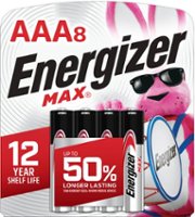 Energizer - MAX AAA Batteries (8 Pack), Triple A Alkaline Batteries - Front_Zoom