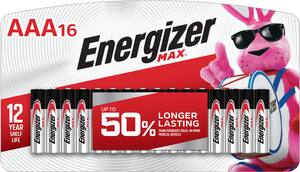 Energizer - MAX AAA Batteries (16-Pack) - Front_Zoom