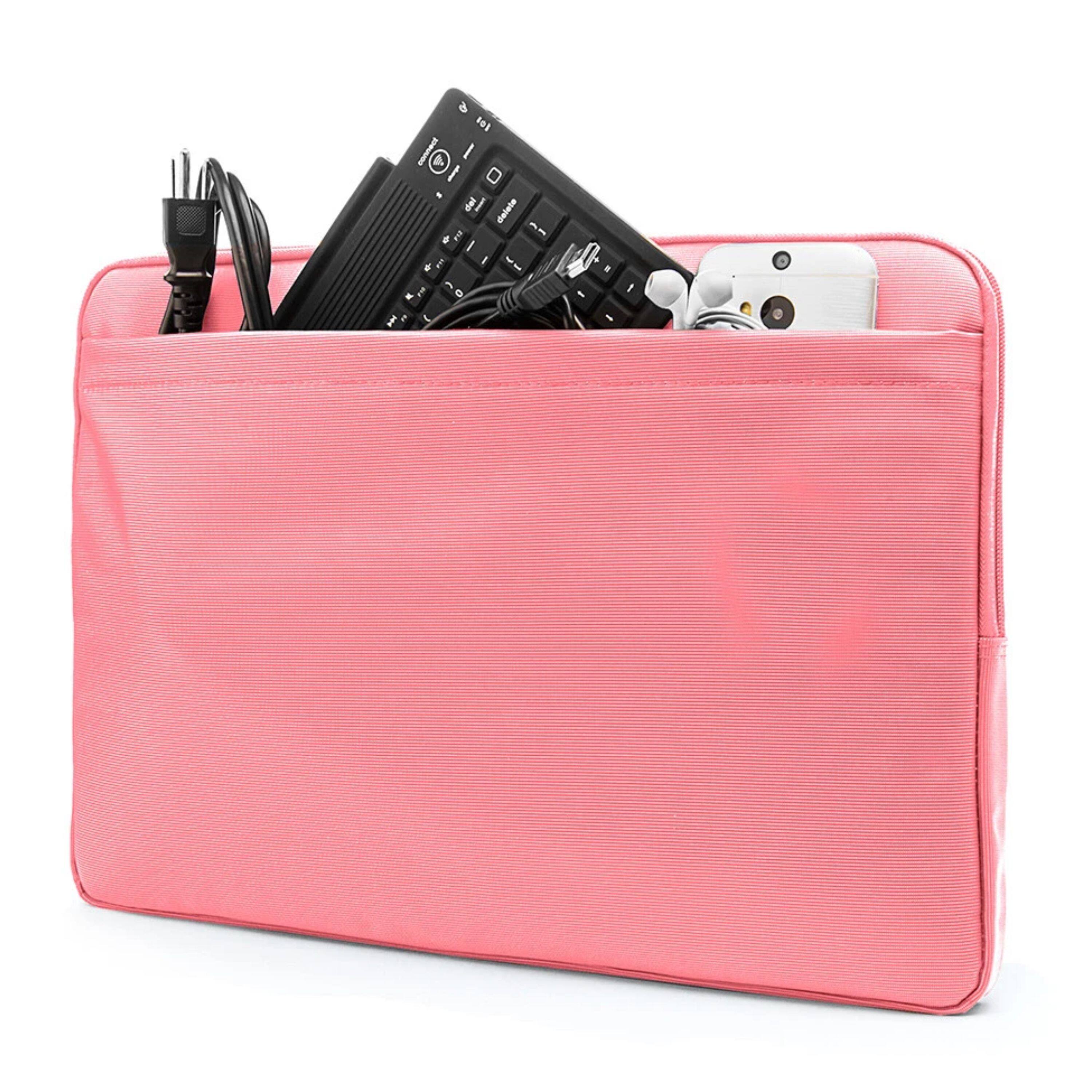 Alt View 2. Kitcheniva - Laptop Sleeve Case Carry Bag For 15" Laptop Pink - Pink.
