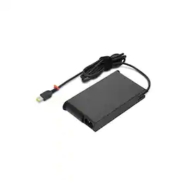 Lenovo - 230W Slim AC Adapter for ThinkPad Mobile Workstation - Black
