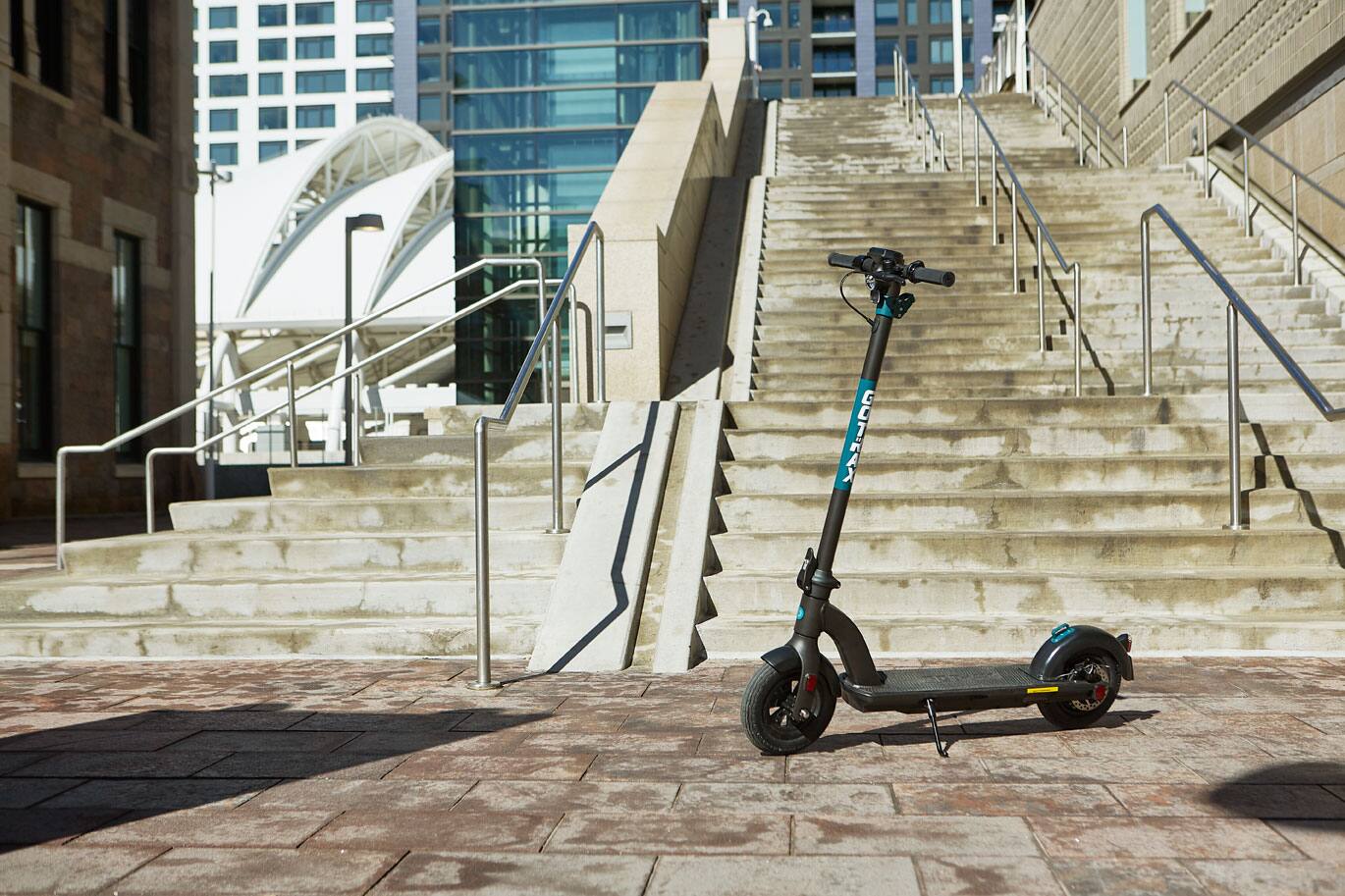 Alt View 13. GoTrax - GMax Commuting Electric Scooter w/42mi Max Operating Range & 20 Max Speed - Black.