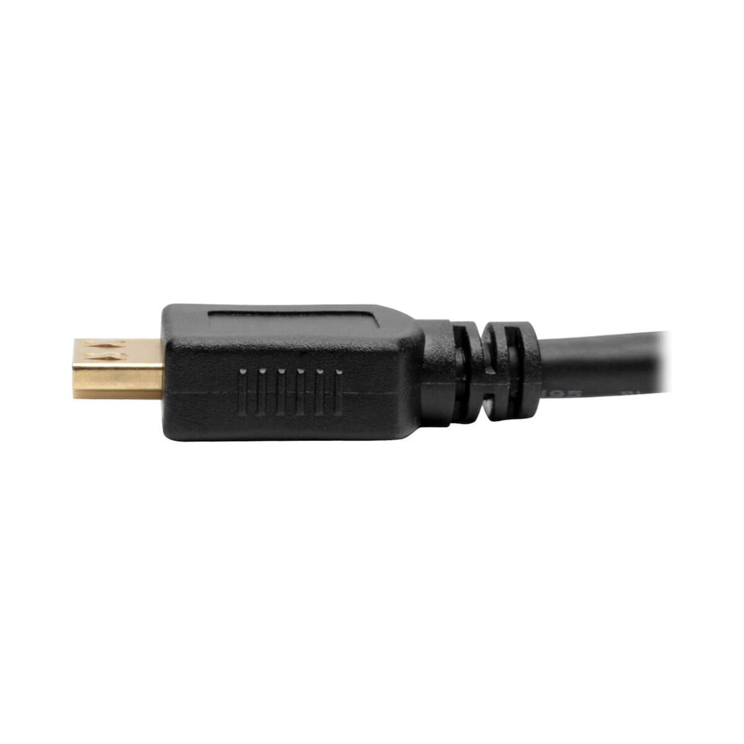 Alt View 7. Tripp Lite - Tripp Lite P131-06N 6 in. HDMI to VGA with Audio Converter Cable - Black - Black.