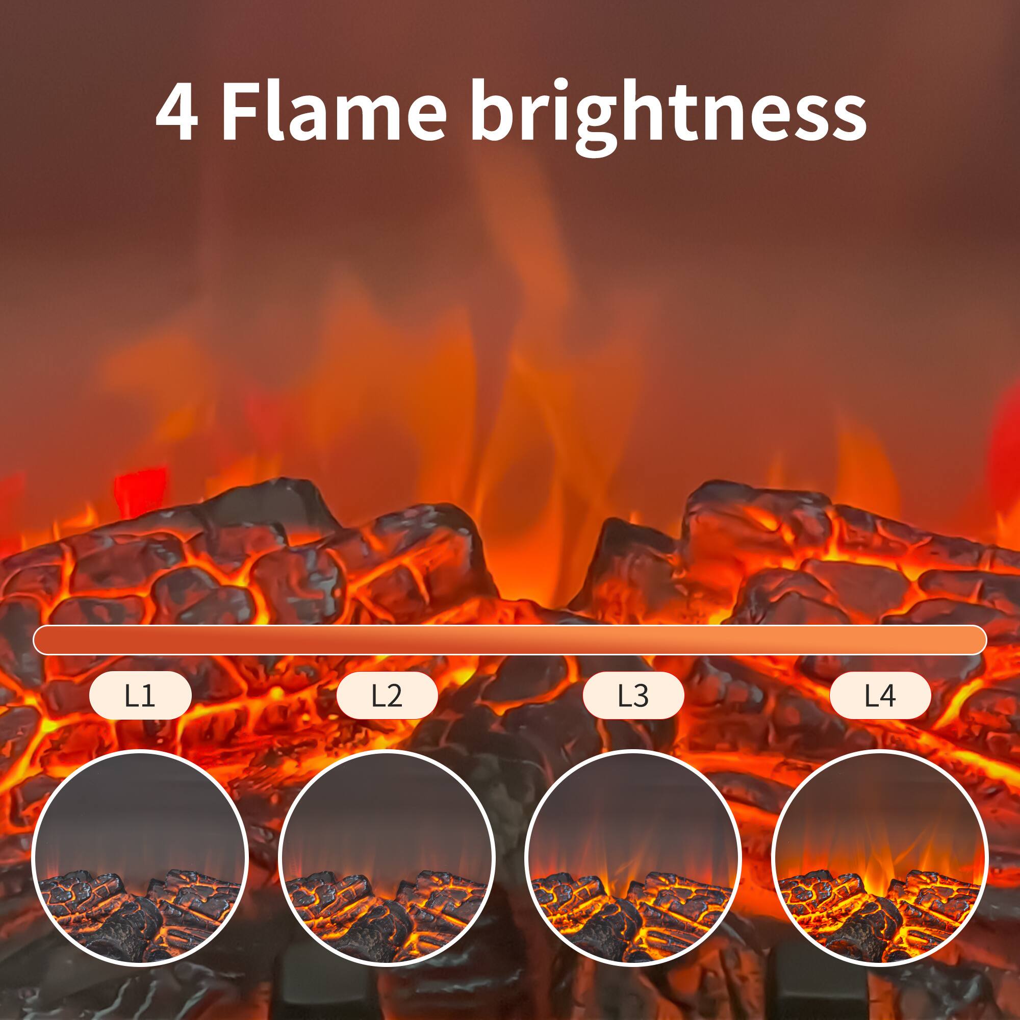 4 Flame brightness  
L1  
L2  
L3  
L4