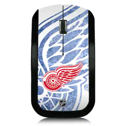 Front. Keyscaper - Detroit Red Wings Wireless Mouse - Multicolor.