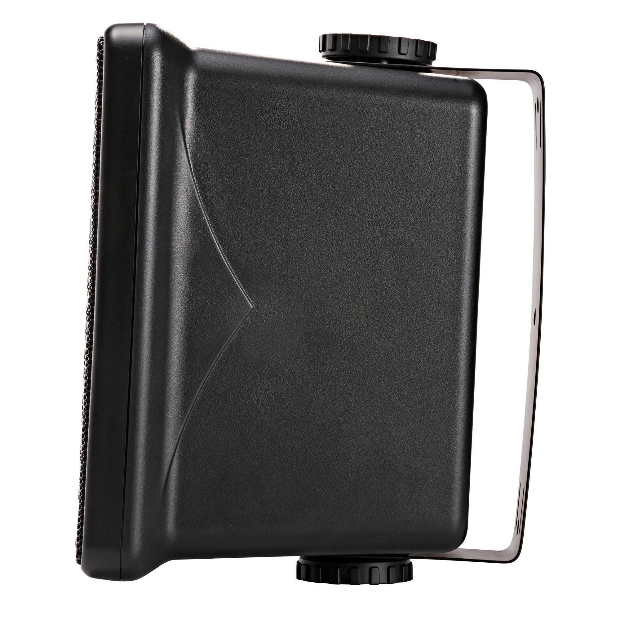 Alt View 5. KICKER - Kicker 46KB6B Black Indoor Outdoor Full Range high-efficiency Speakers Pair - Black/Gray.