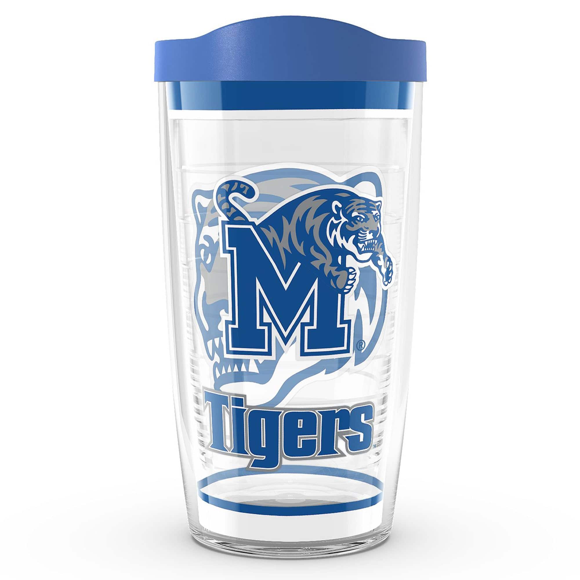 Front. Tervis - Memphis Tigers 16oz. Tradition Classic Tumbler - Multicolor.