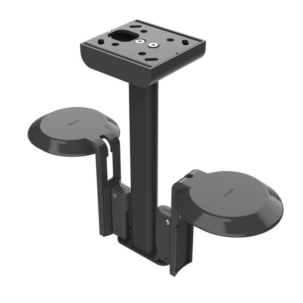 Angle. Flexson - FLEXSON Ceiling Mount for Two Sonos ERA 100 (Black, Pair) - "NA".