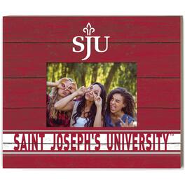 Jardine - Saint Joseph's Hawks 11'' x 13'' Team Spirit Scholastic Picture Frame - Crimson