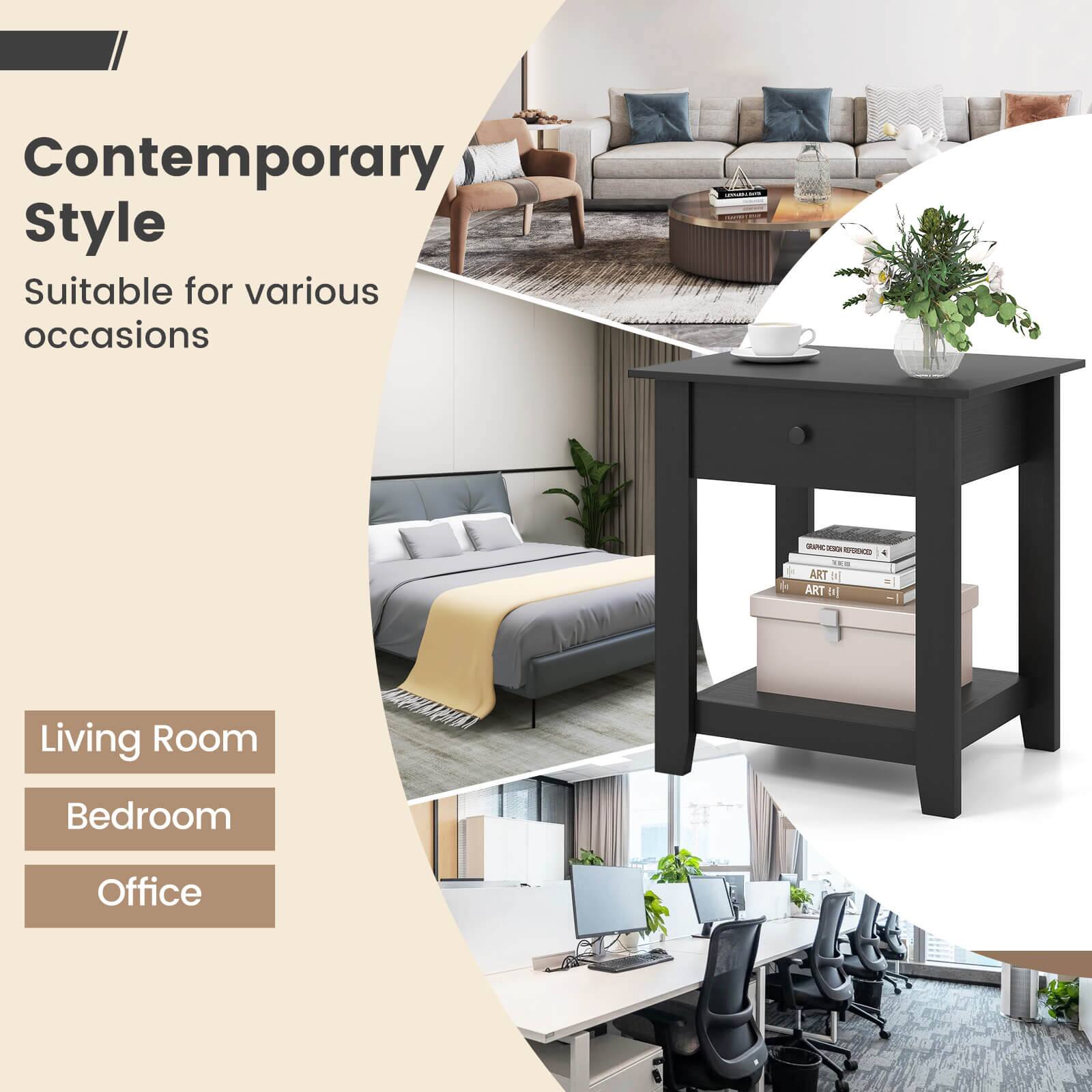Contemporary Style  
Suitable for various occasions  

Living Room  
Bedroom  
Office