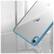 Alt View 13. SaharaCase - Hybrid-Flex Series Case for Apple iPad mini (A17 Pro) and Apple iPad mini (6th Generation 2021) - Clear Blue.