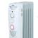 Alt View 1. Optimus - Optimus Portable 7 Fins Oil Filled Radiator Heater with Timer - White.