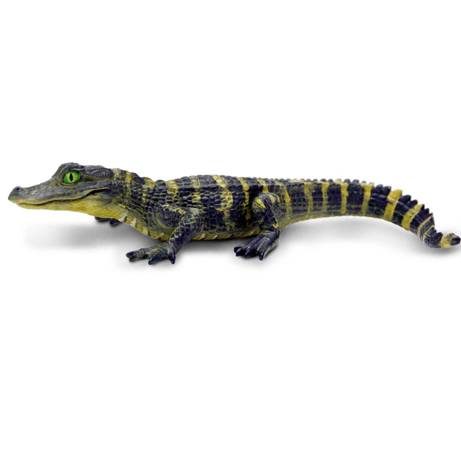 Angle. Safari Ltd. - Alligator Baby Toy Figurine.