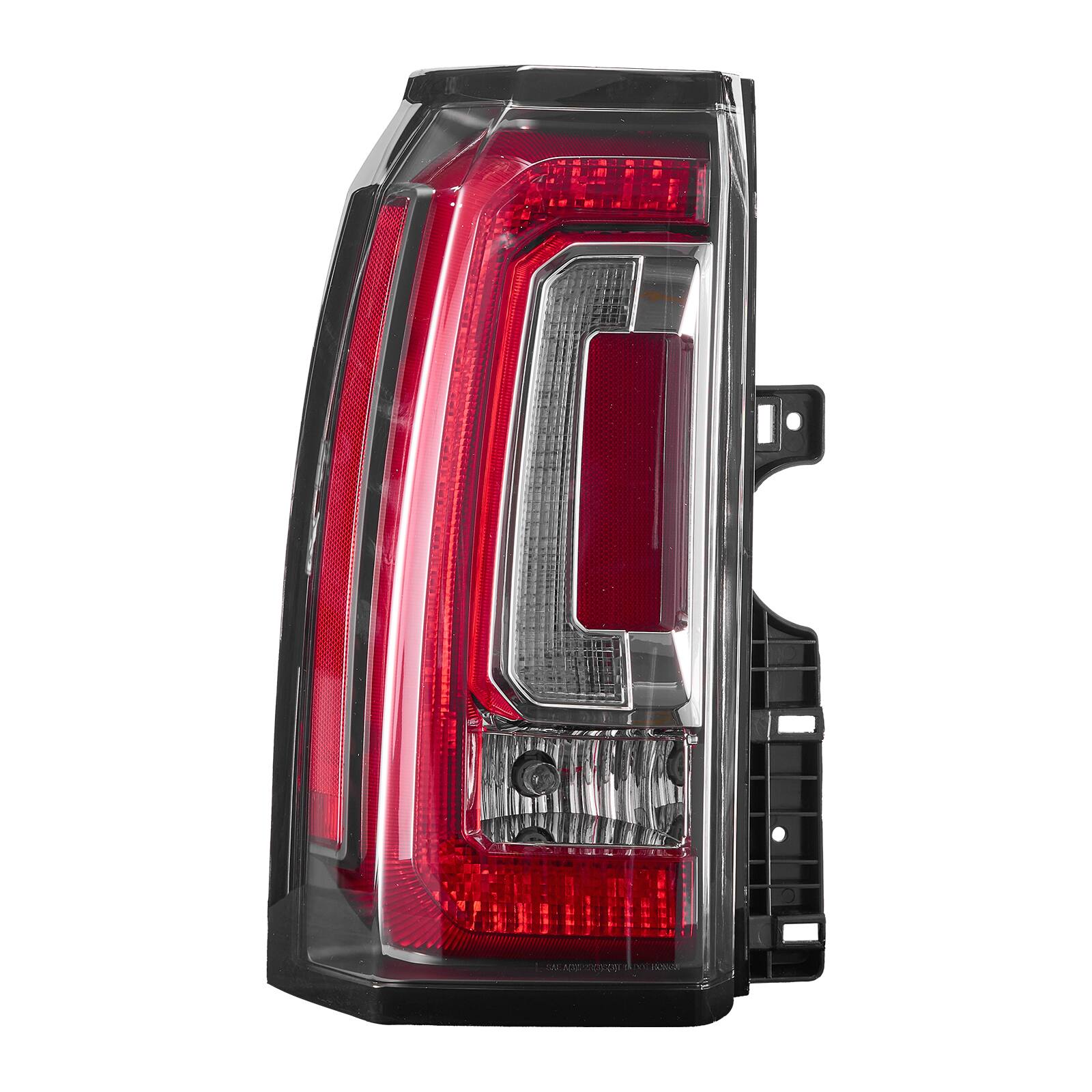 Alt View 5. VEVOR - Tail Light Assembly Compatible with GMC Yukon/Yukon XL 2015 2016 2017 2018 2019 2020,Rear Brake Signal Lamps - Red.