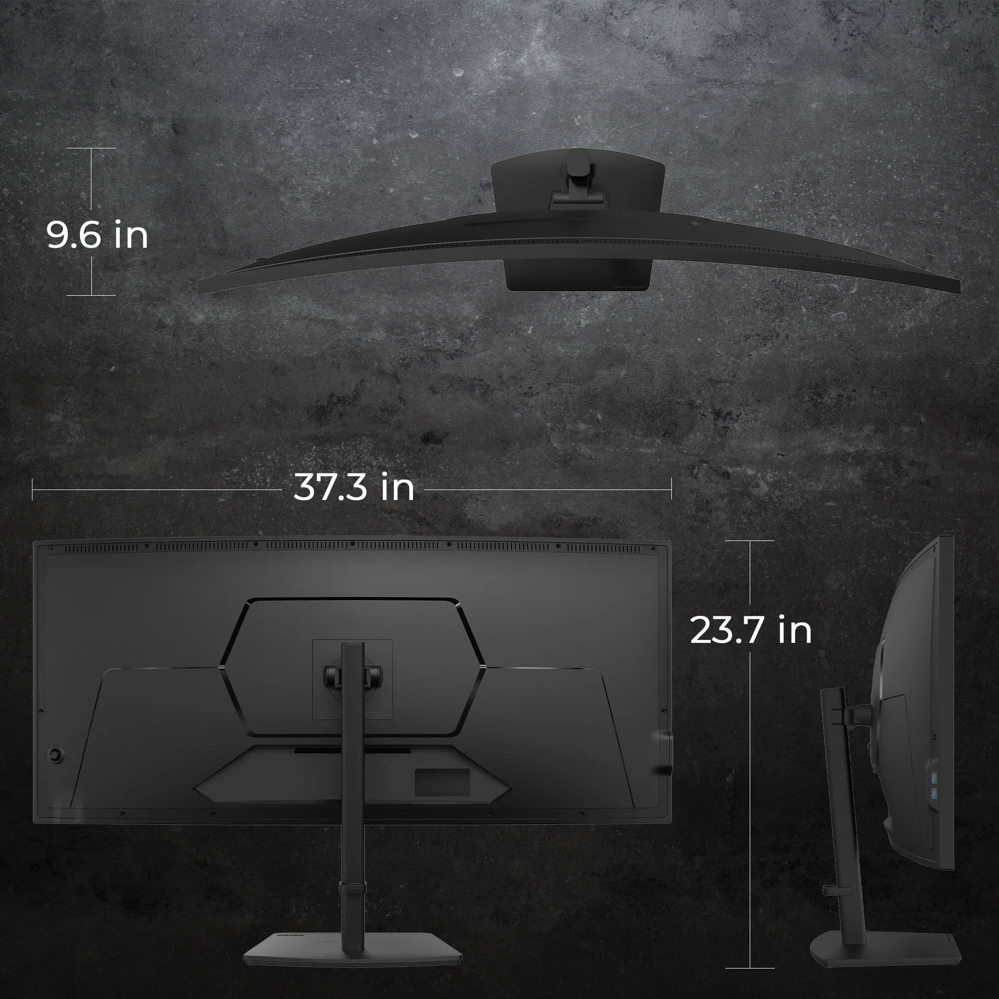 9.6 in  
37.3 in  
23.7 in