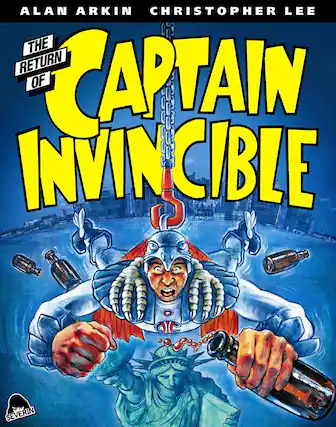 Front. The Return of Captain Invincible - BLU-RAY.