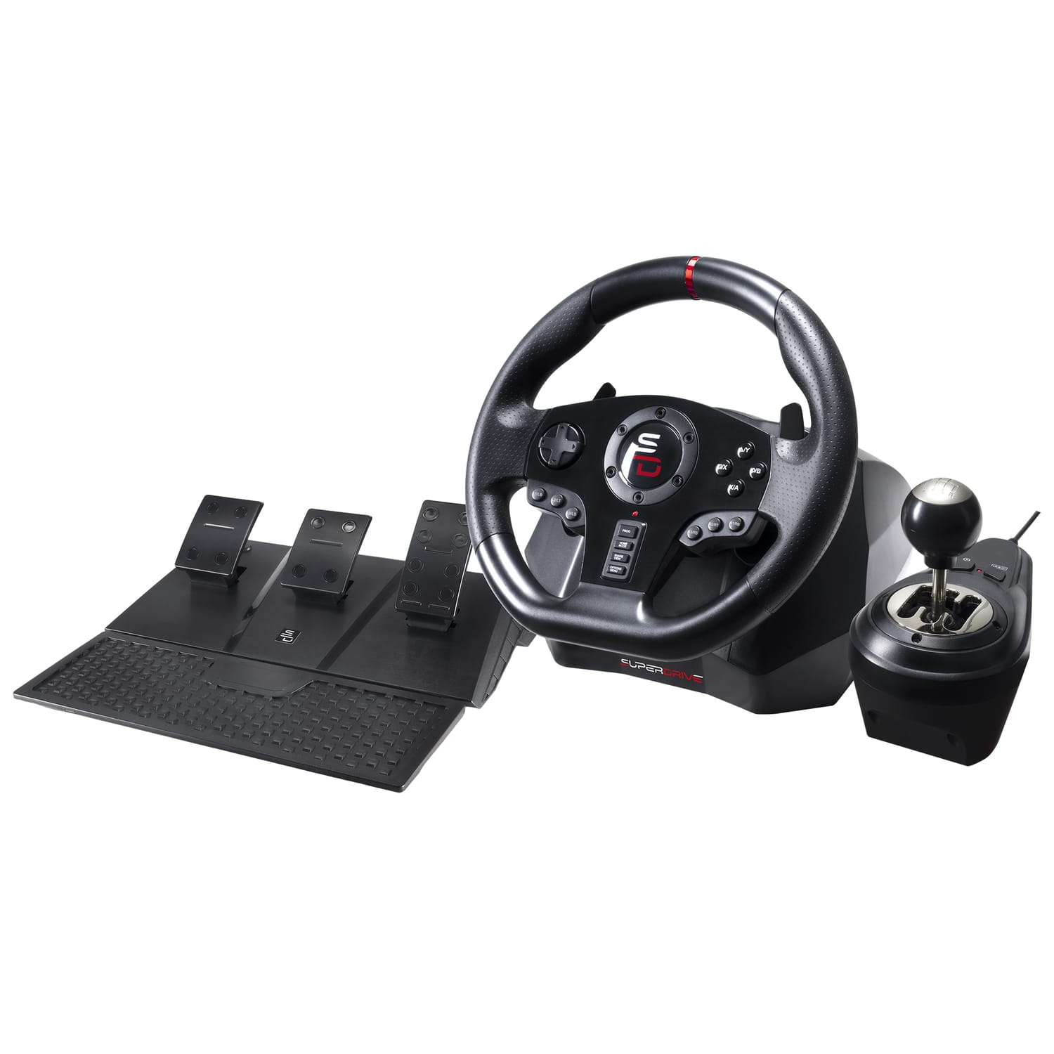 Subsonic GS 850 X Racing Wheel, Gearshift, Pedal Set for PS4, Xbox