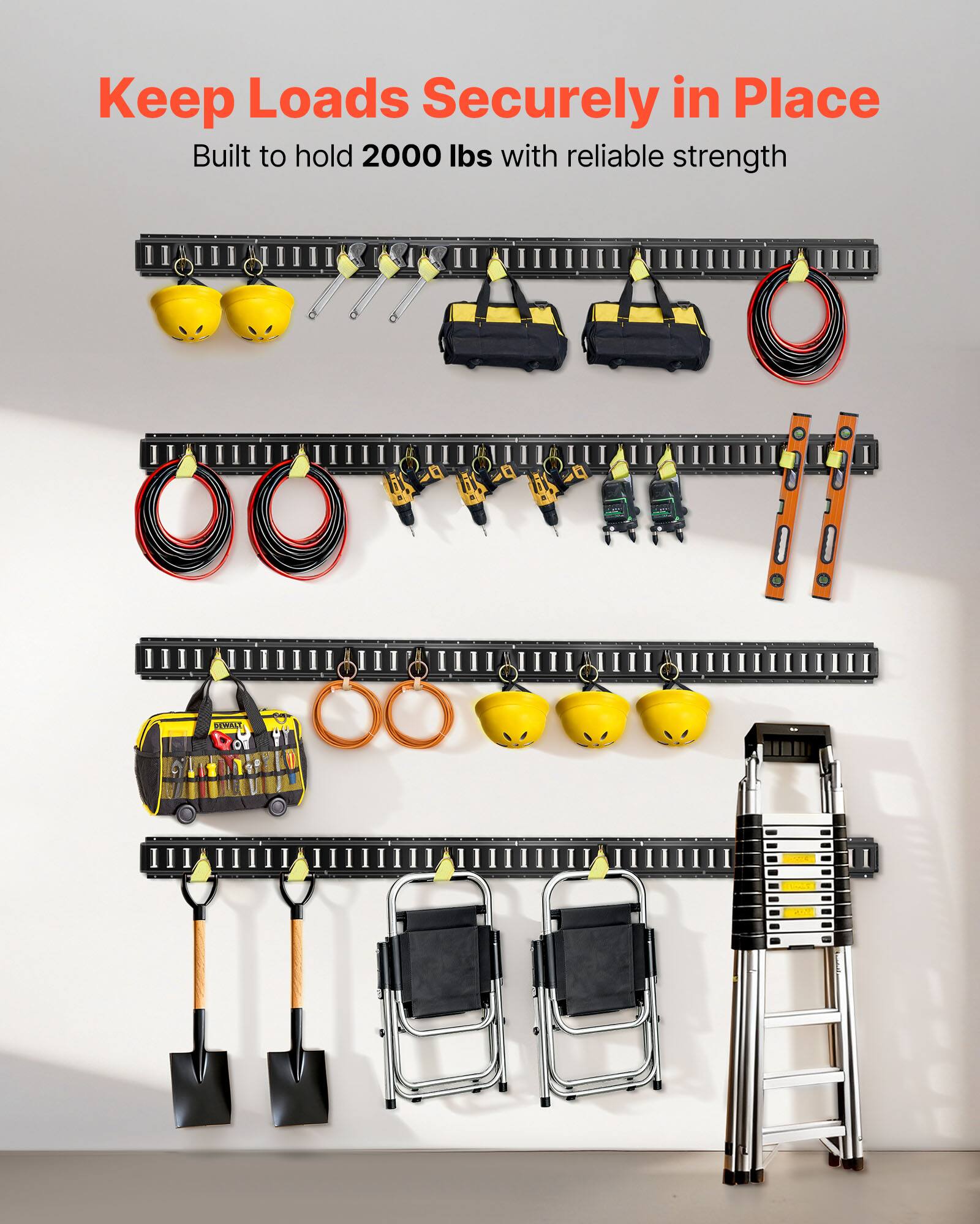 Keep Loads Securely in Place  
Built to hold 2000 lbs with reliable strength
