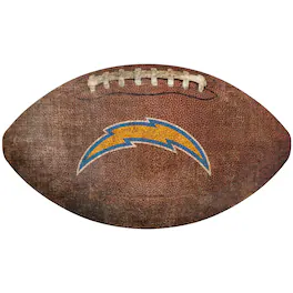 Fan Creations - Los Angeles Chargers 12'' Football Sign - Multicolor
