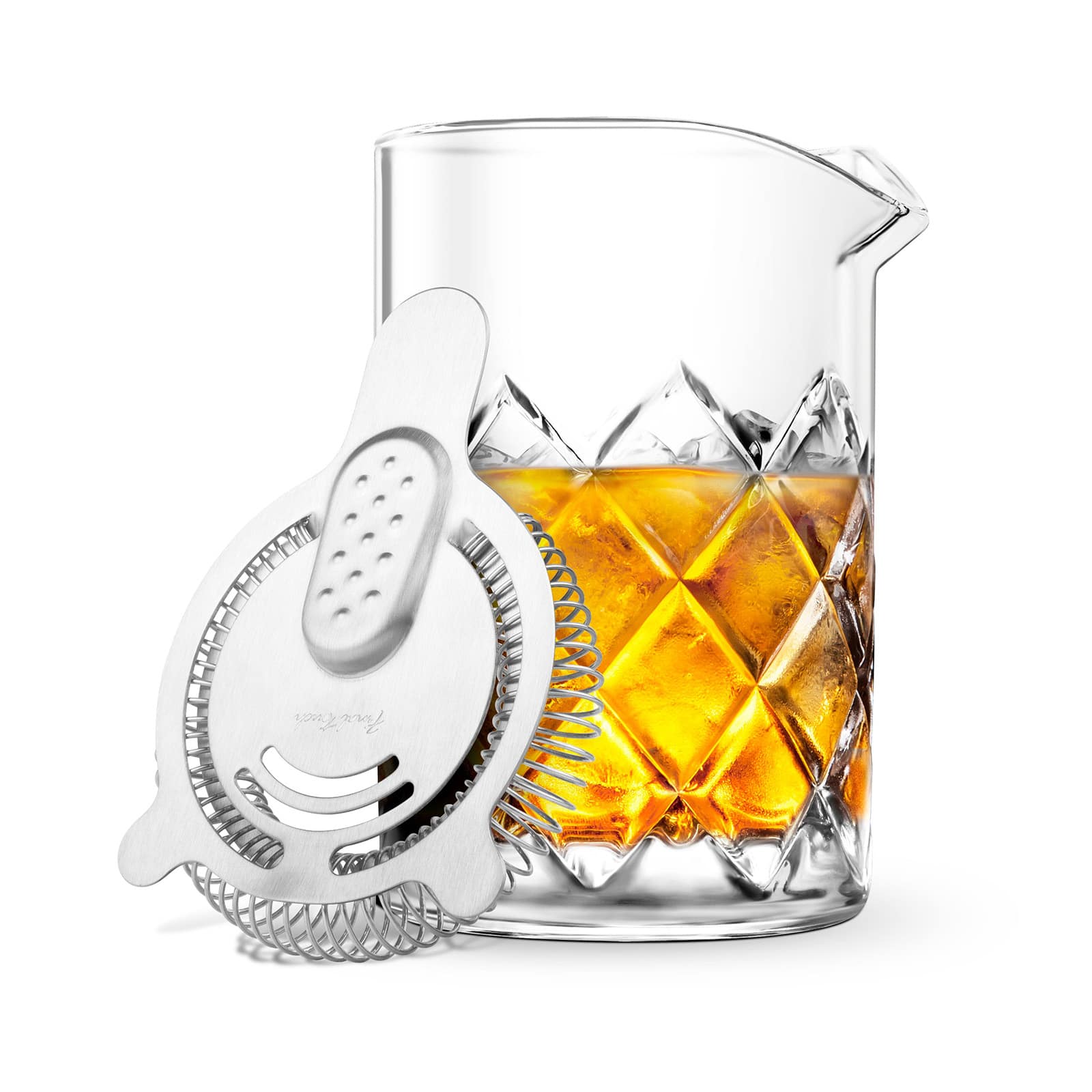 Final Touch - Yarai Mixing Pitcher with Hawthorne Strainer - Clear price history on PriceWatchPro