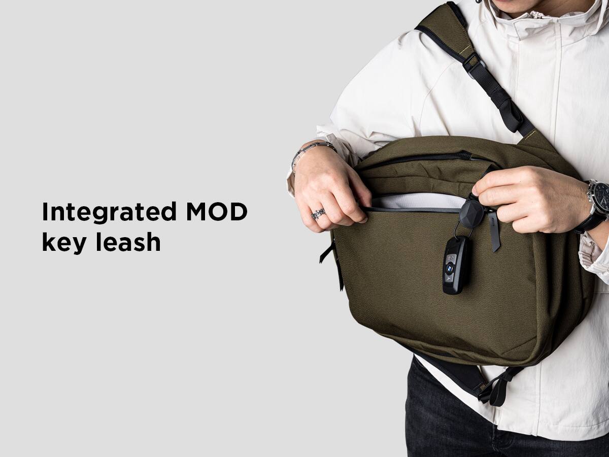 Integrated MOD key leash