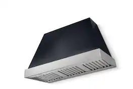 AGA - 48 inches - Externally Vented - Wall Range Hood - Gloss Black